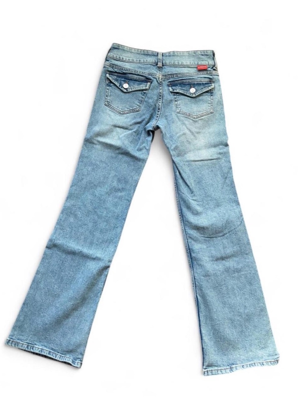 Light Blue Low Rise Jeans - Picture 6 of 7